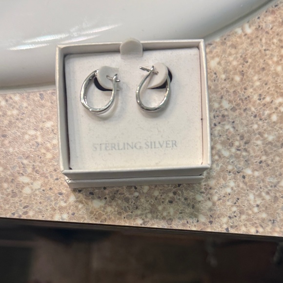 Jewelry - Classic Silver Hoop Earrings